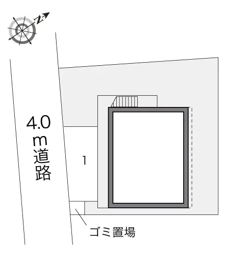 ★手数料０円★府中市浅間町２丁目 月極駐車場